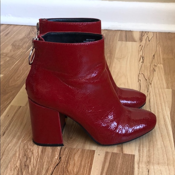 forever 21 red booties